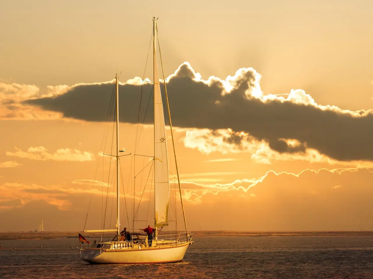 Travesía al atardecer