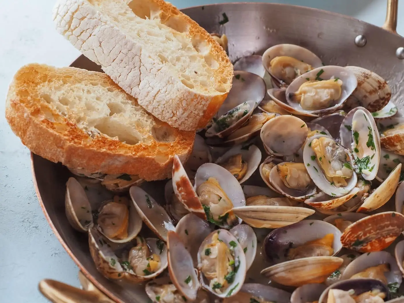 Venusmuscheln a la marinera